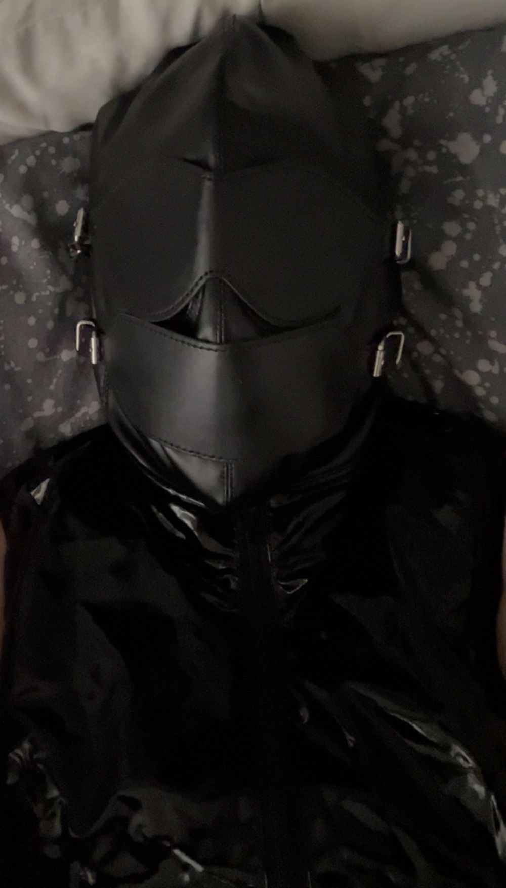 Latex hood/mask 