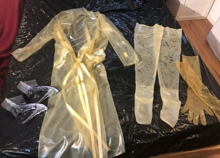 transparent latex masturbation         