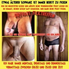 Polla un poco mayor siempre está lista para follar