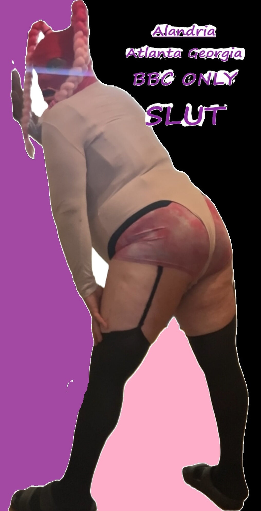 Alandria Atl. georgia covington ga sissy slut for bbc traier #8
