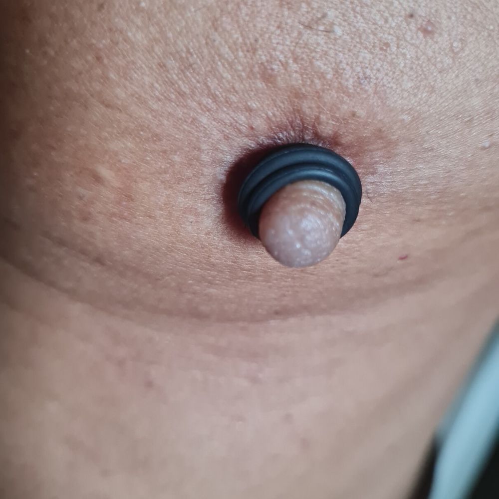 my first nipples pumping #32