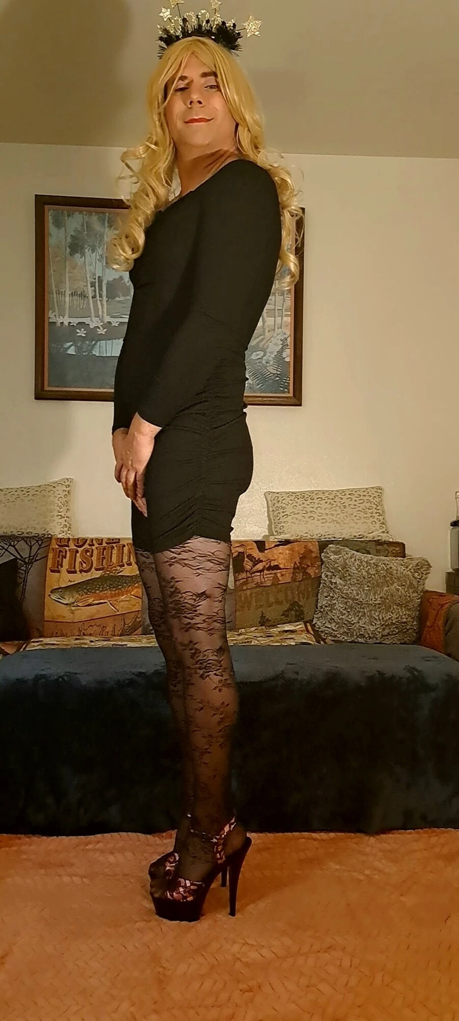 Sissy crossdresser Erica Happy New Year  #28