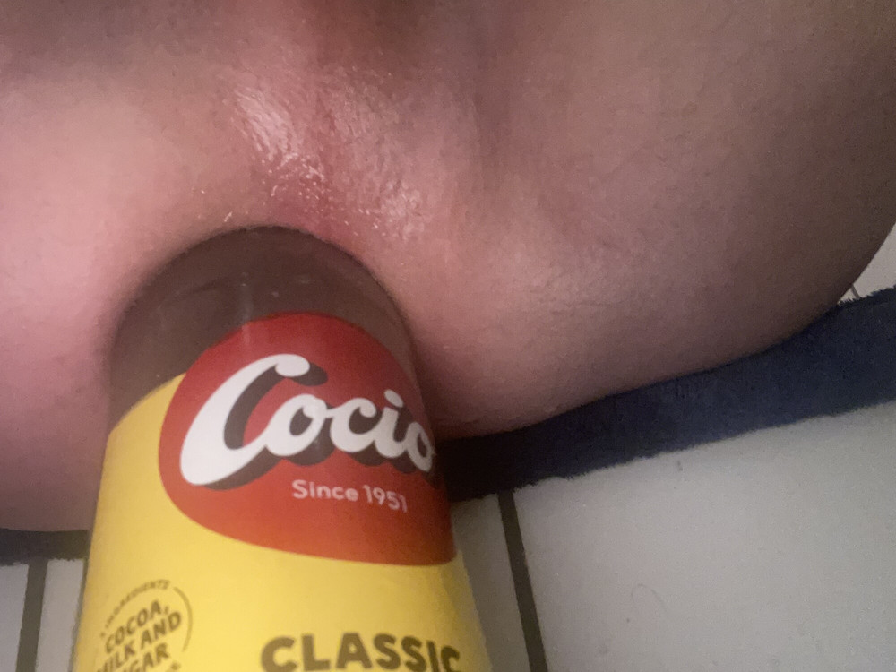 Huge anal bottle #2