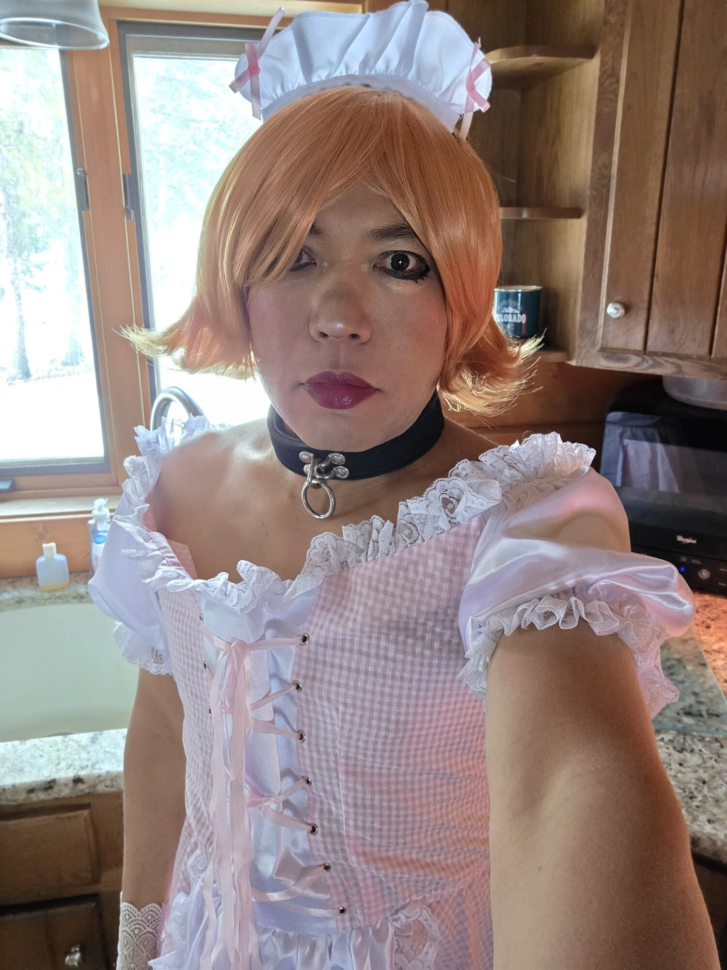 Chubby Pink Trans Maid #8