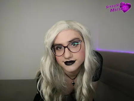 blonde goth sissygirl         