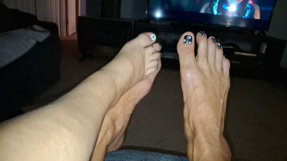 Footsie with my girlfriend #8