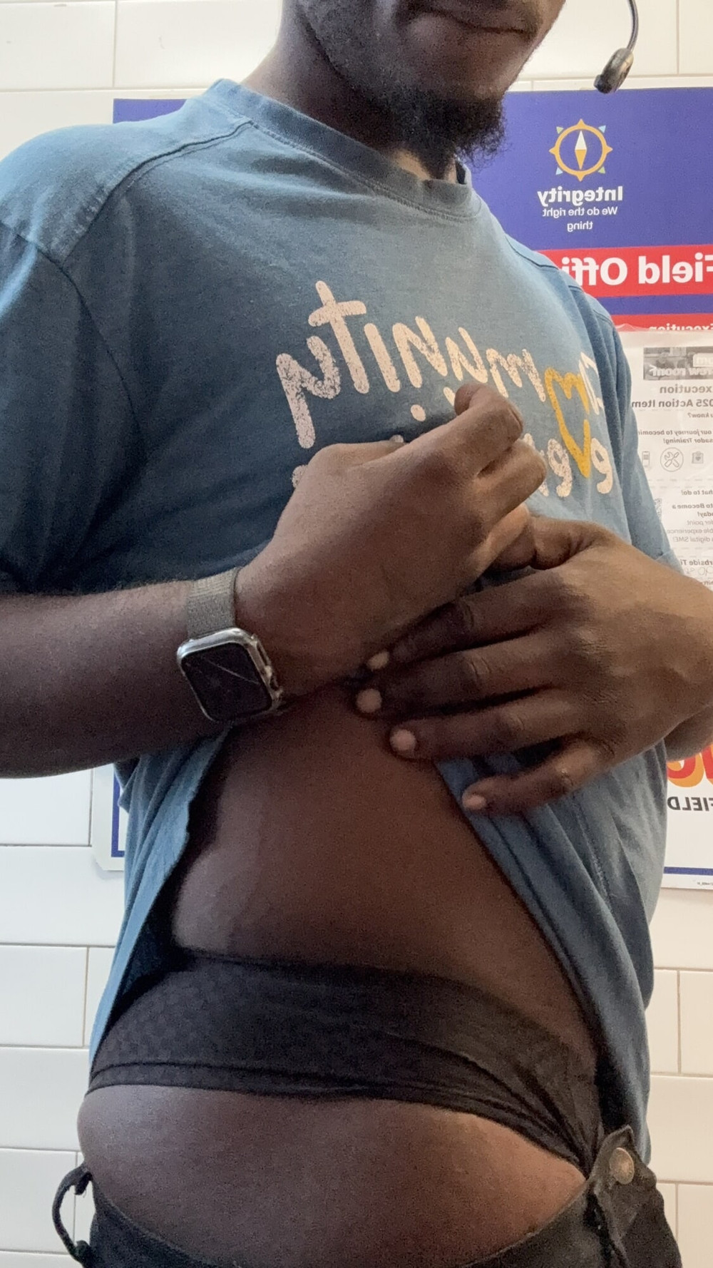 !!NSFW!! Me Being VERY Naughty At Work Pics  #3