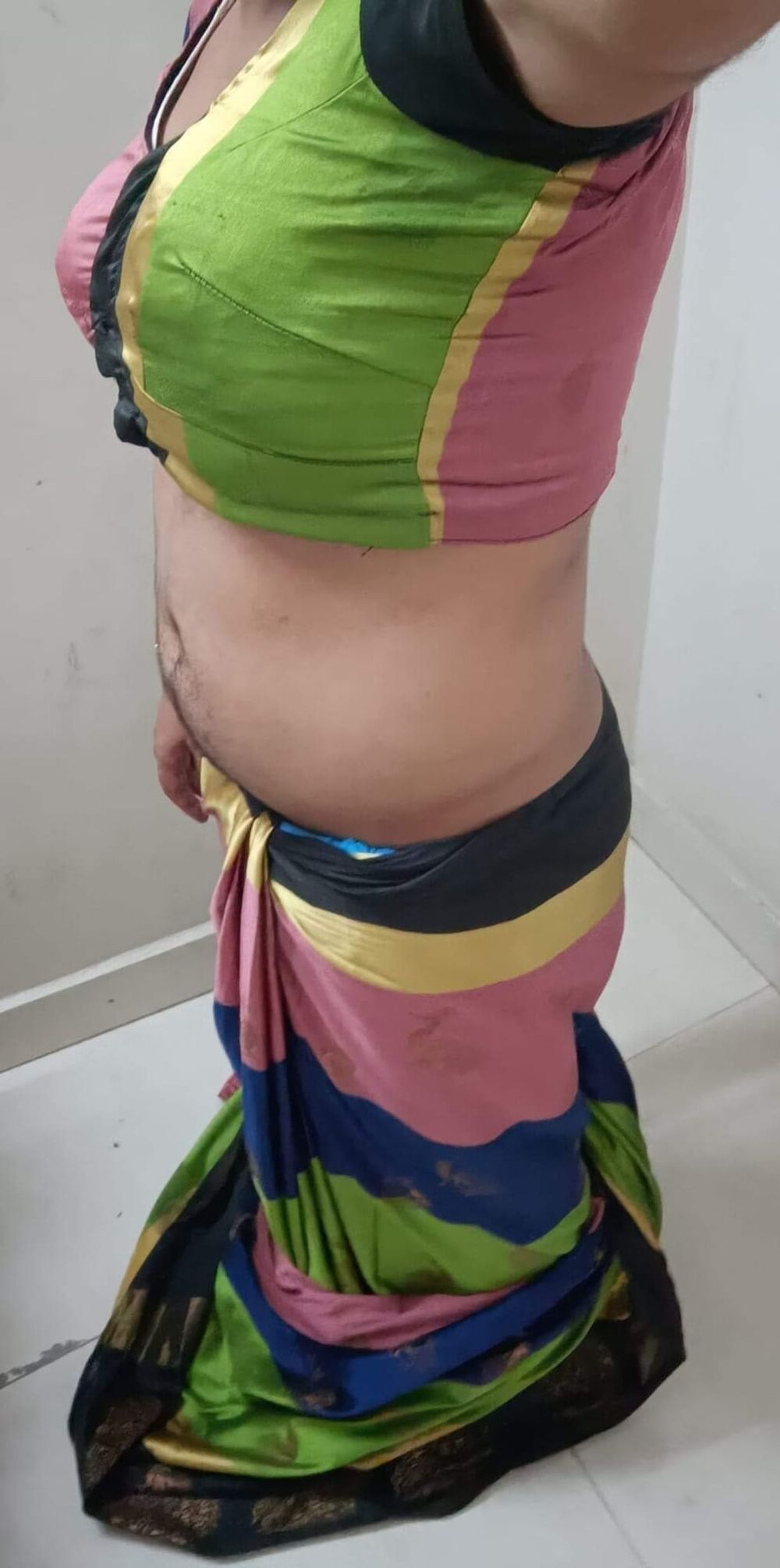 Wear rainbow 🌈 saree #17