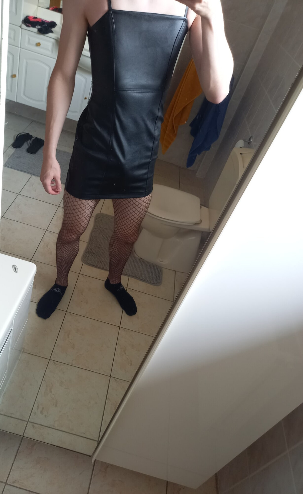 Teen Twink With Huge Cock Tries On Swimsuits, Stockings, ... #7
