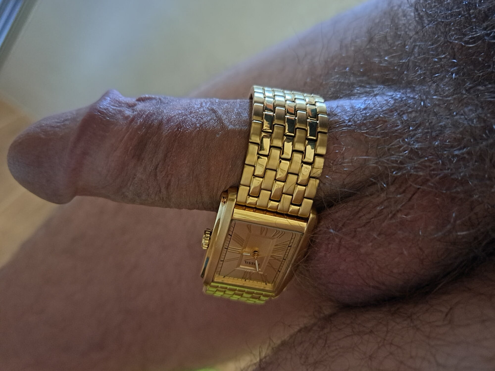 Gold wristwatches cock #7