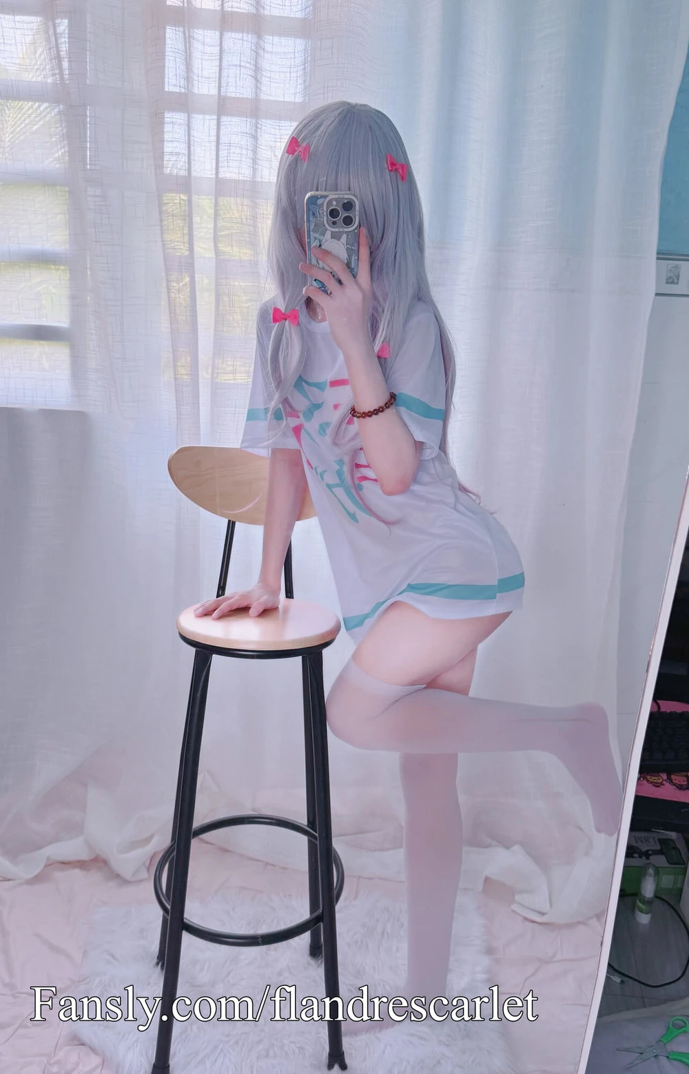 cute femboy cosplay Sagiri #5