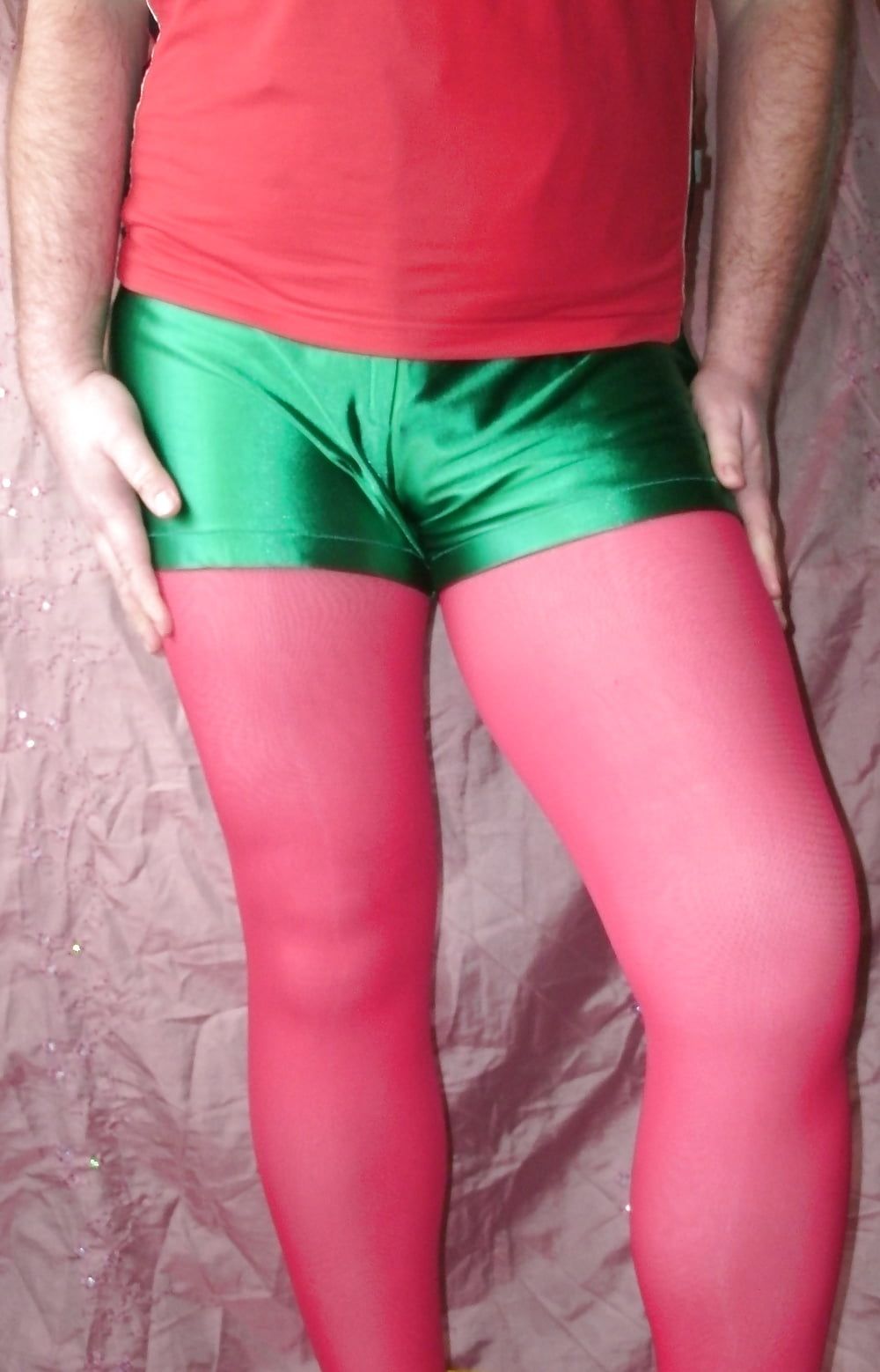 Sissy Boy Lovelaska - Red tights and Chupa Chups #2