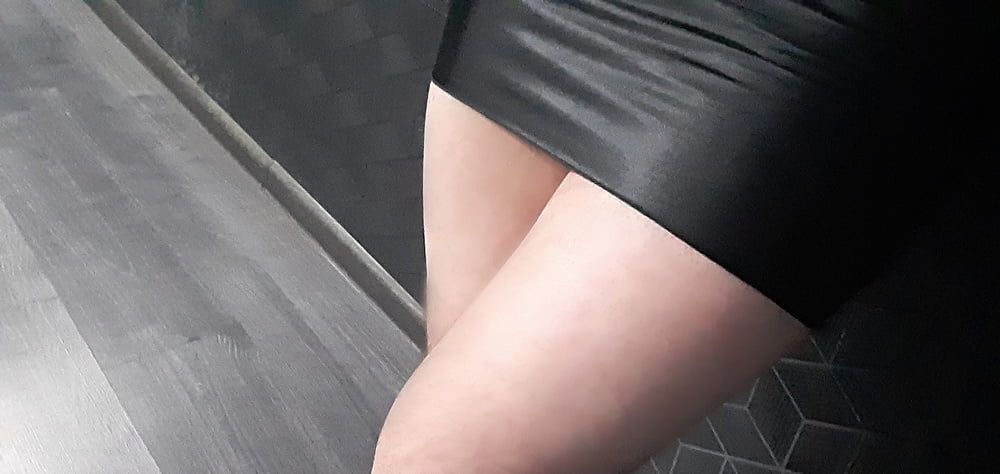 PlutonFX: Mini tighr black skirt #7