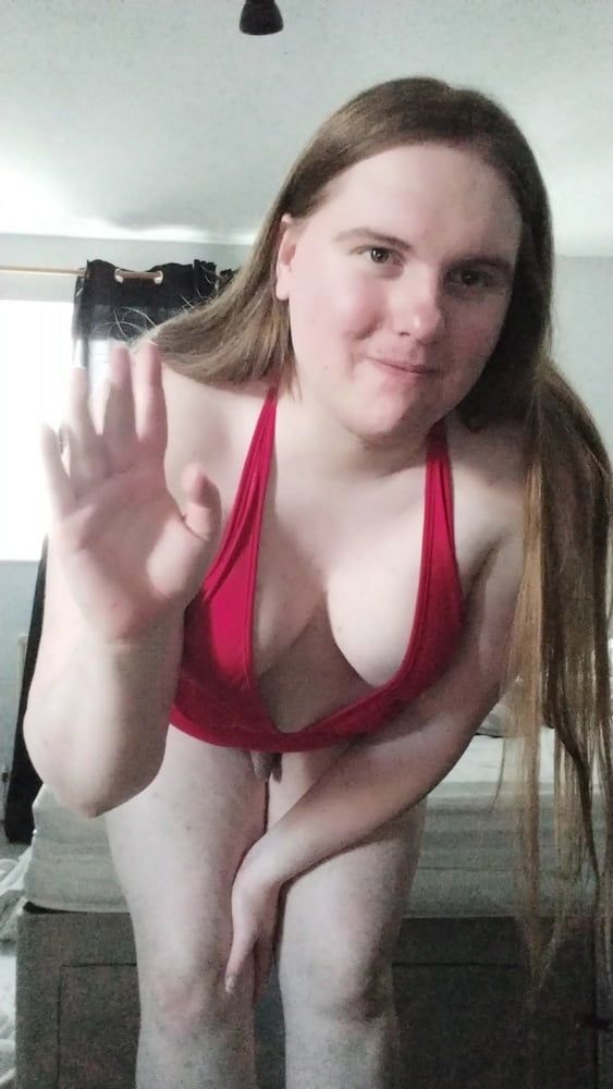 My enormous BBW curves in a sexy red singlet! #56
