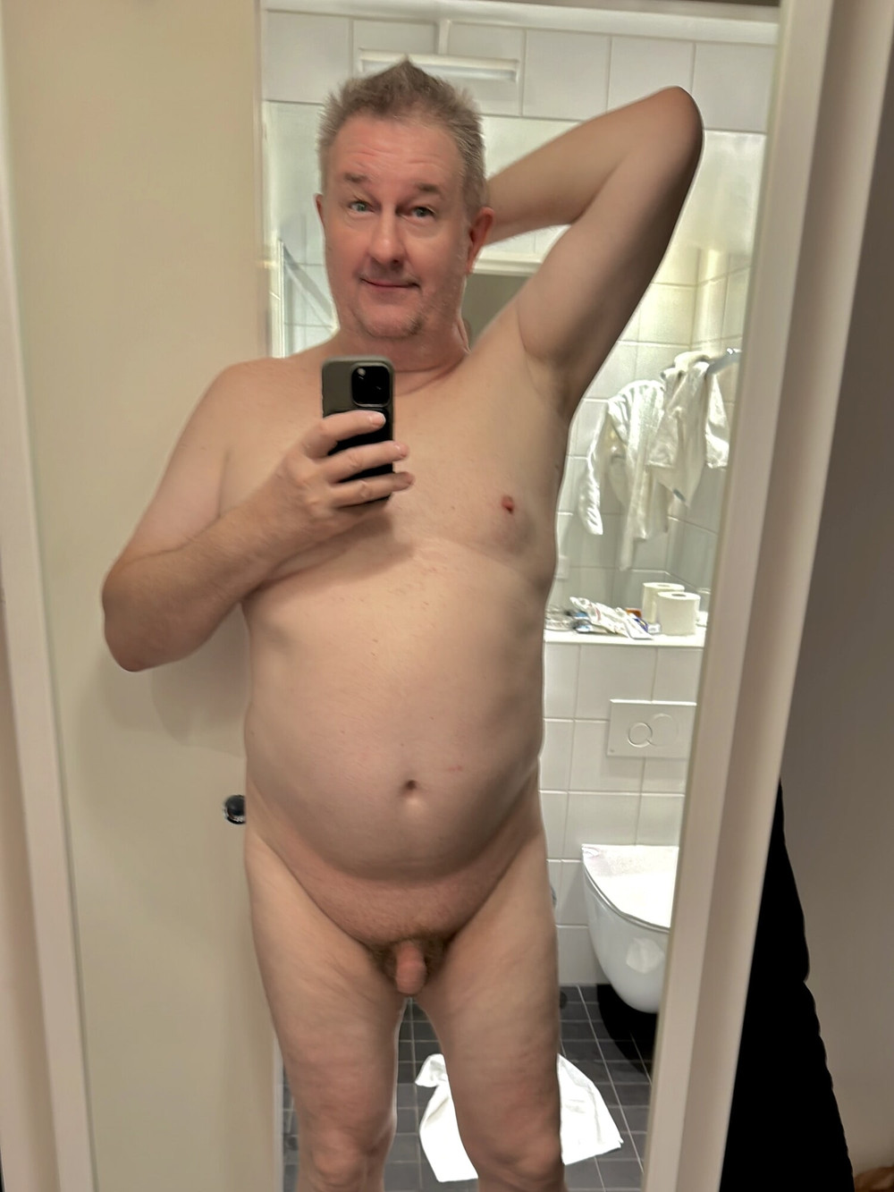 Naked daddy in the mirrir #10