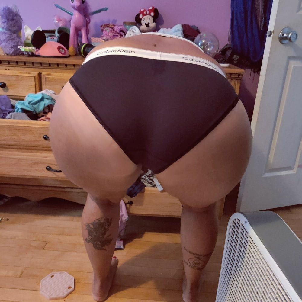 My PHAT ass in CK Panties again #4