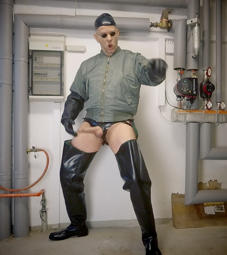 Rubber Waders 3 (Cum Shots XL) #6