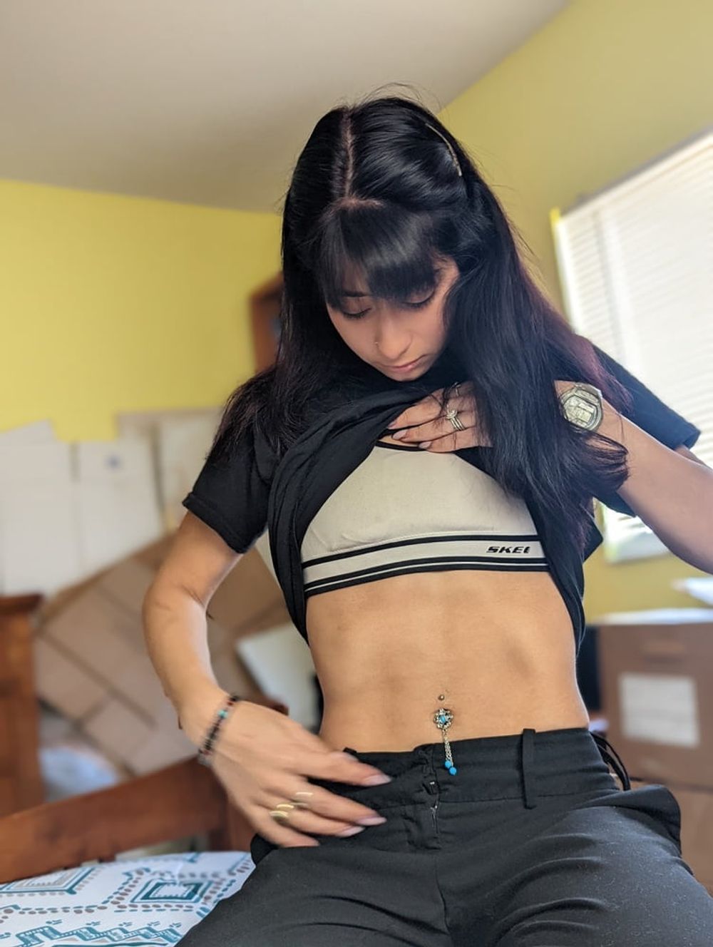 Young Petite Latina SassyLilPrincess Teaser Pictures #21