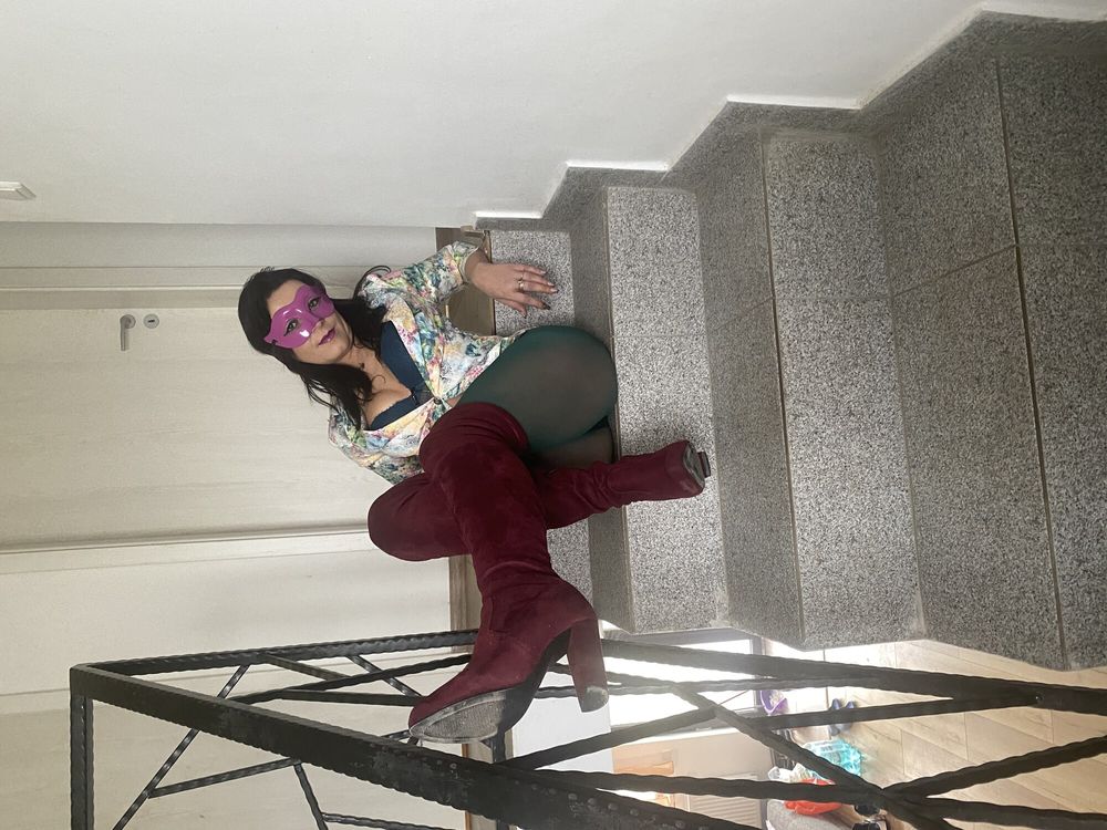 On the stairs #14