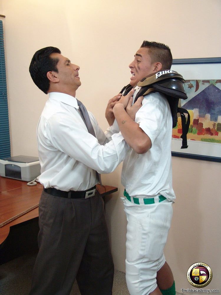Latino teen Fabio gets punished by the headmaster #15