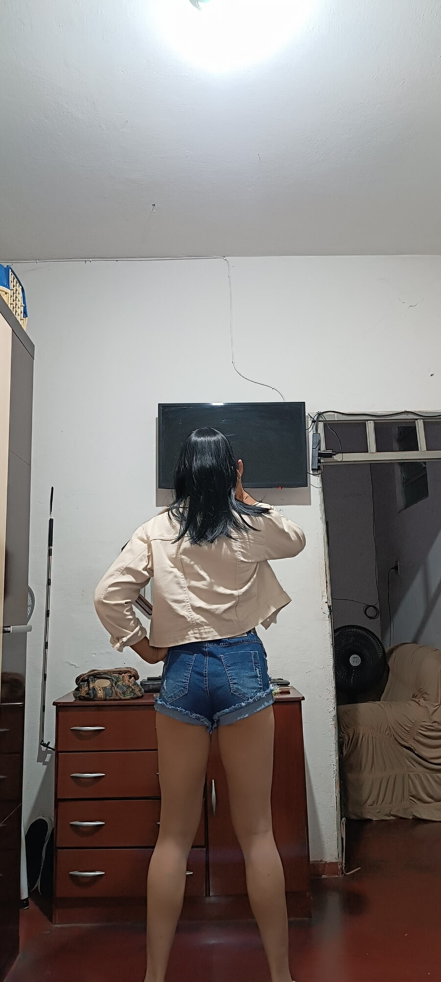 Sakura Nakamura Shorts jeans  And Shorts Gym  #15