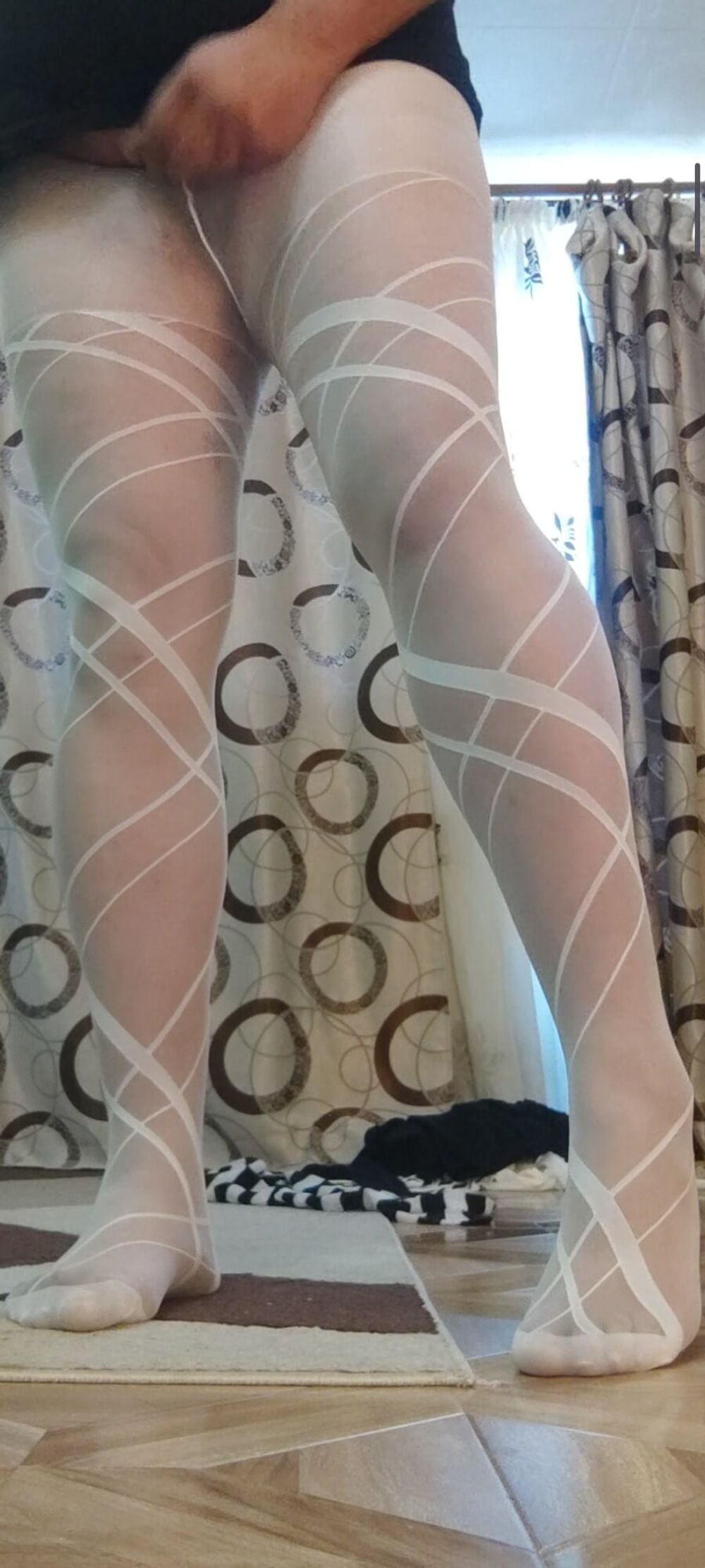 Feeling so excited in pantyhose #8