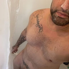Me in the shower