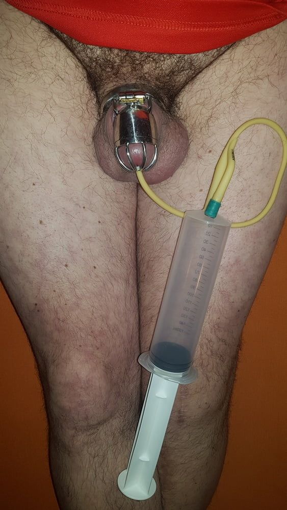 Catheter sounding with my urine 2 #51
