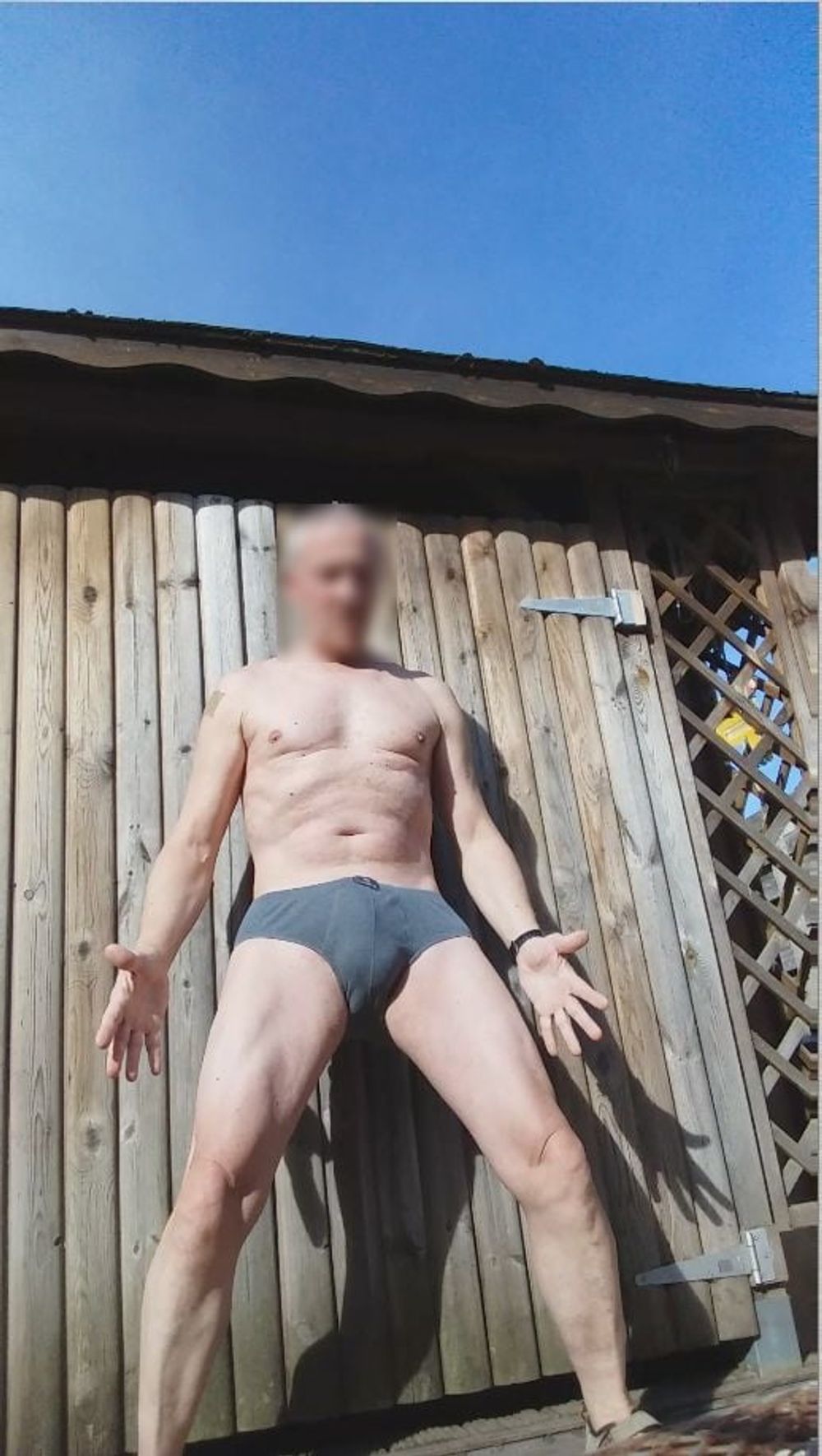 public outdoor brief jerking #58