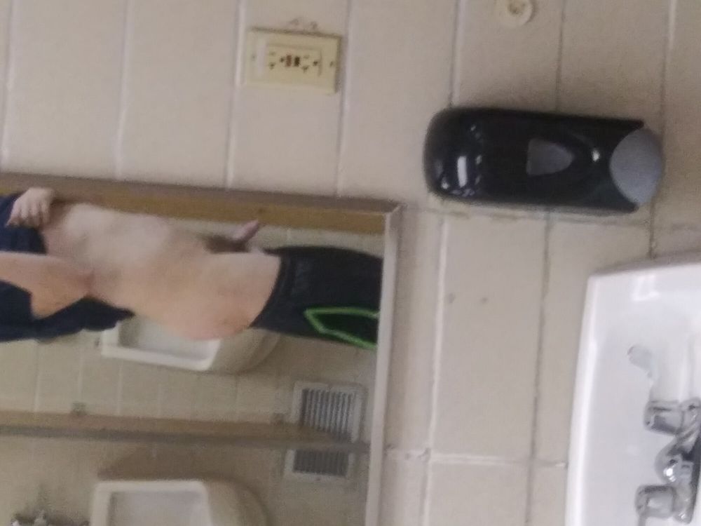 Public Restroom Ass and Cock 3 #12