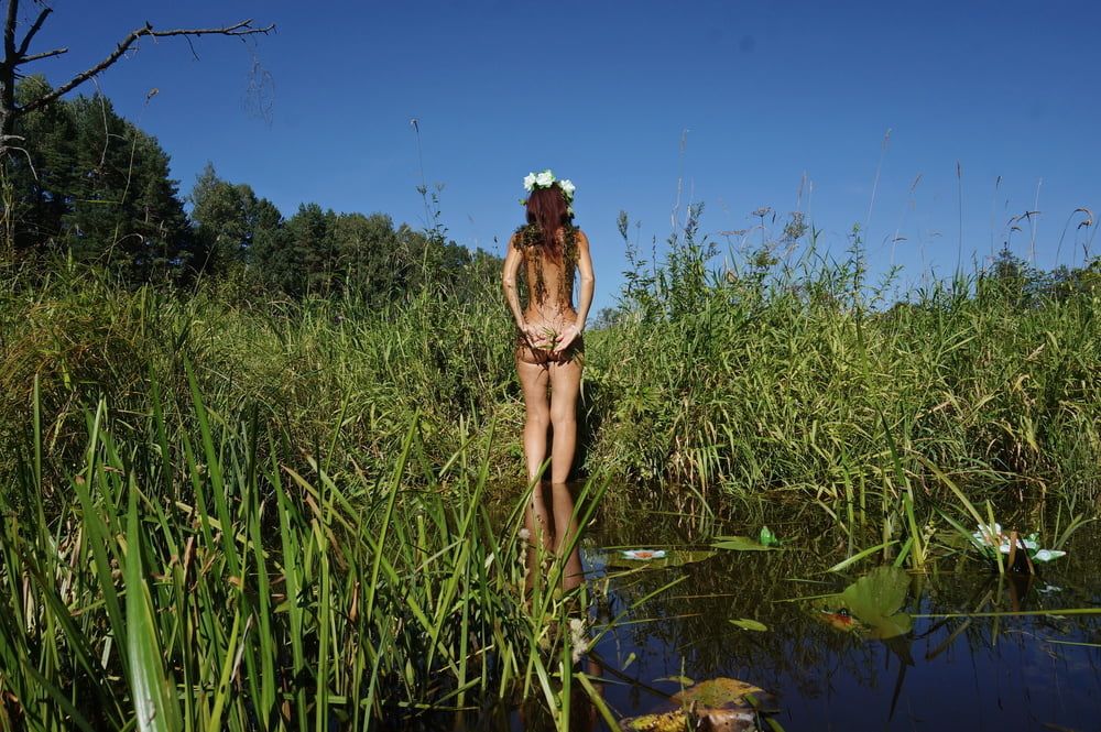  In Pond with Waterflowers 2 #5