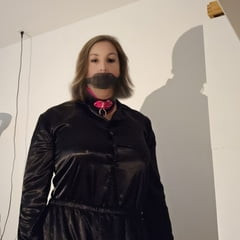 My new satin outfit