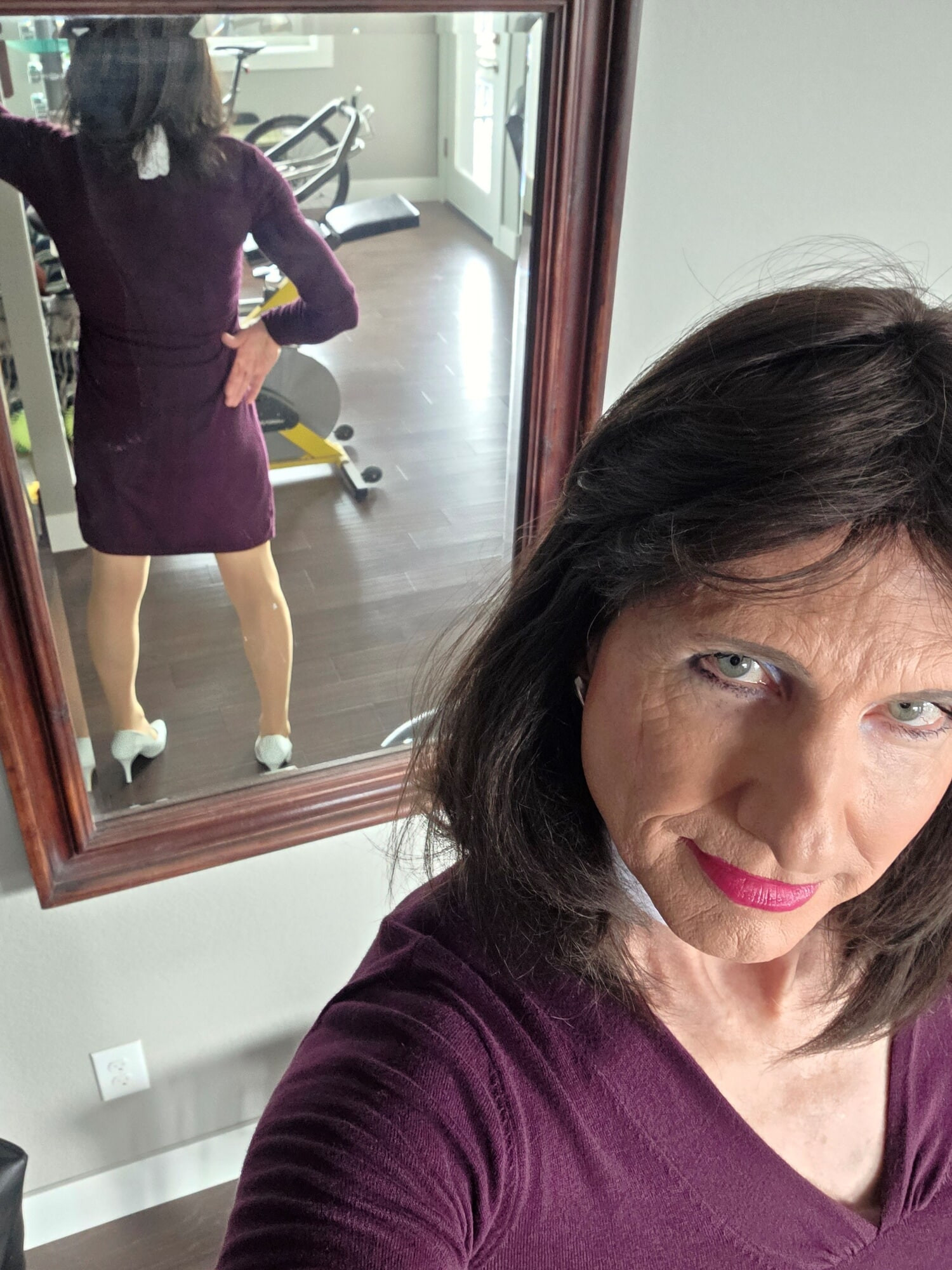 Maroon dress #3