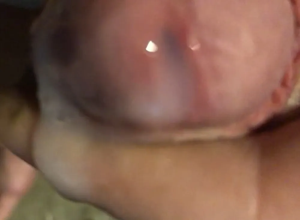 Various spits and squirts from my cock... #4