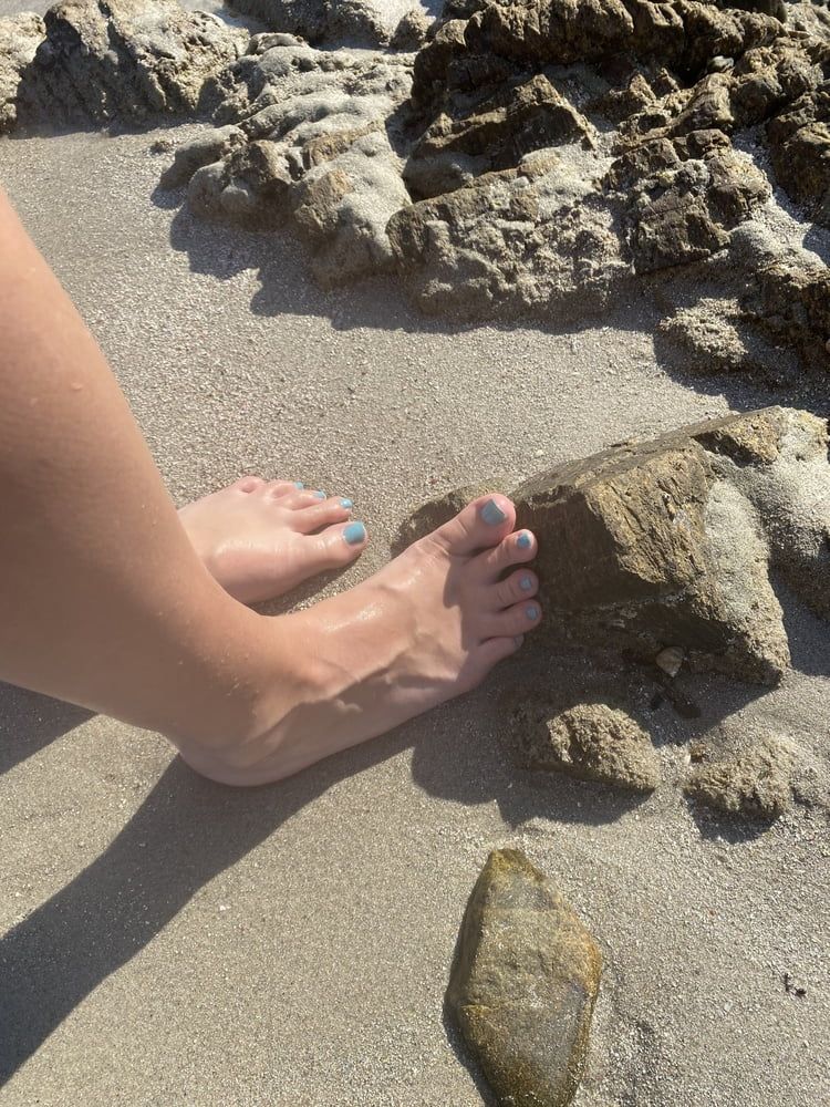 Feet sandals beach #5