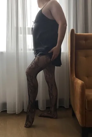 black fishnet tights         