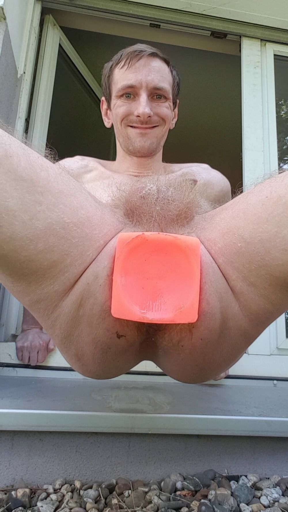 Faggot loves to show his  loose asscunt #28