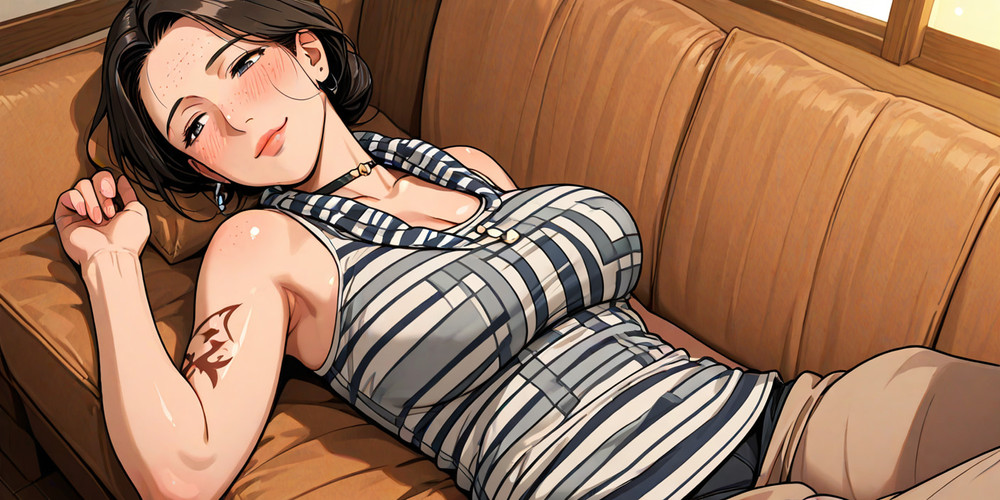 Brunette Teasing Digital Art #40