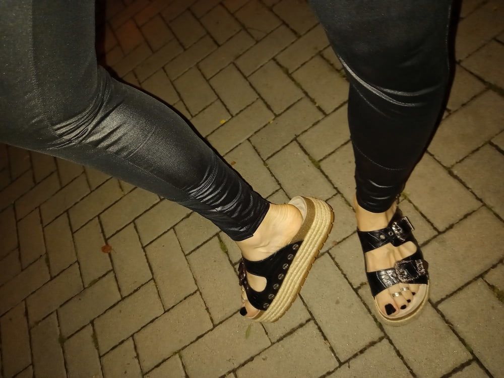 sexy feet and sexy platform sandals #4