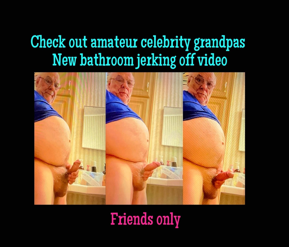 Celebrity grandpa jerking off
