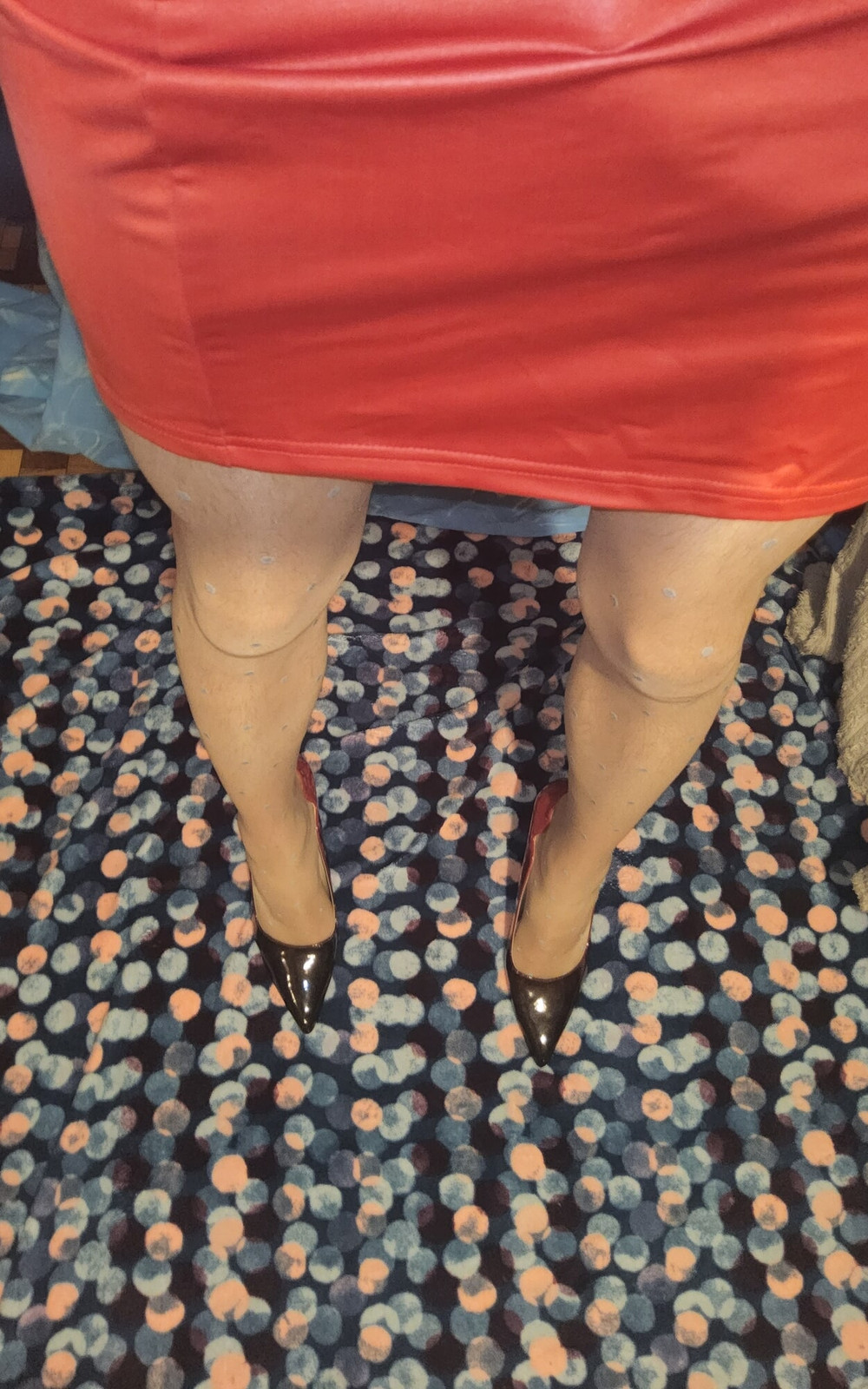 Teasing in My Brown Pantyhose #9