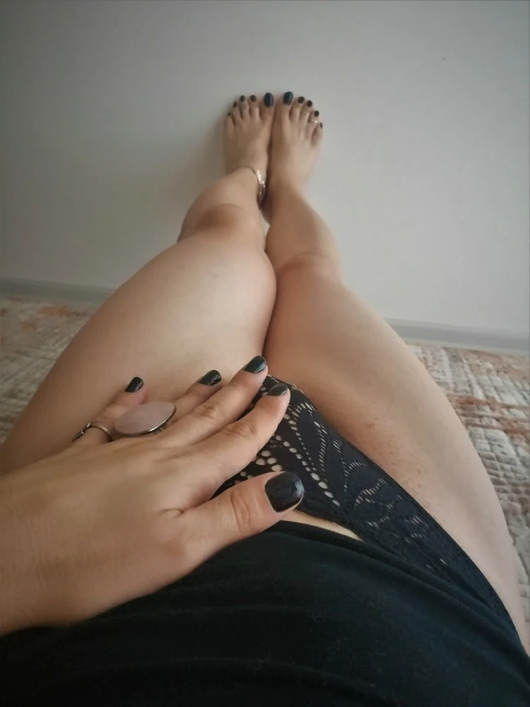 Sexy feet &amp; Black nails #15