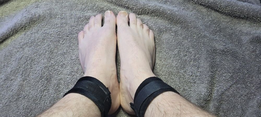 Oiled Foot Bondage  #4