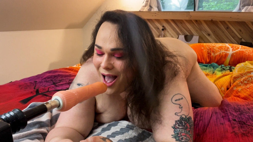 Stills from "Fuck the Shit Out of a Chunky Trans Babe" #34