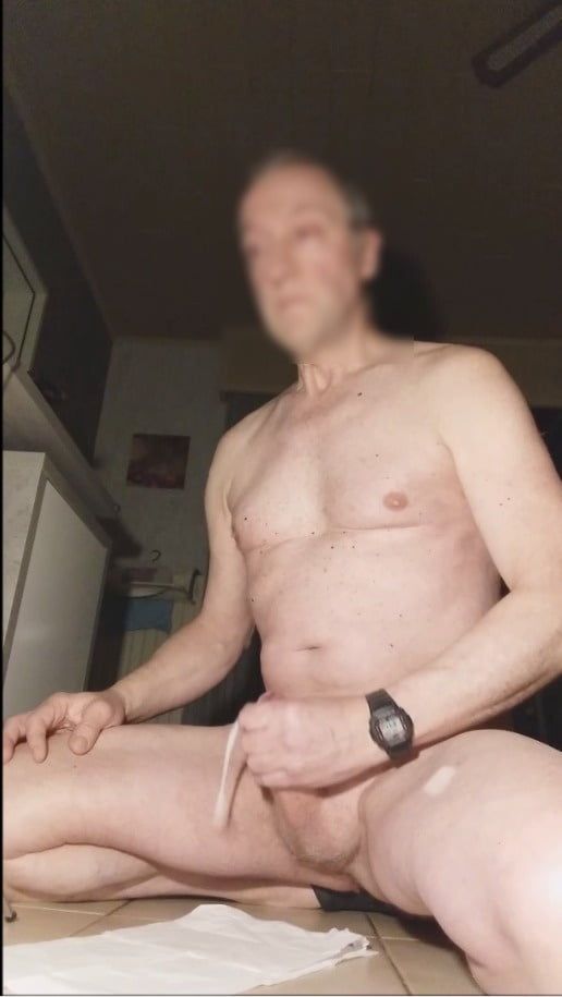 exhibitionist webcam sexshow big dick slow edging cumshot #17