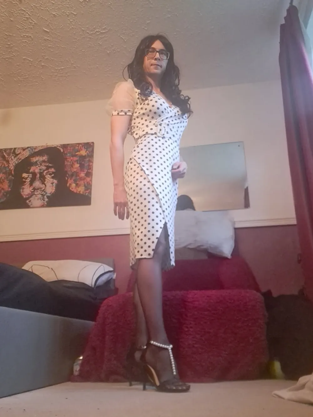 Dannis new heels and dress #2