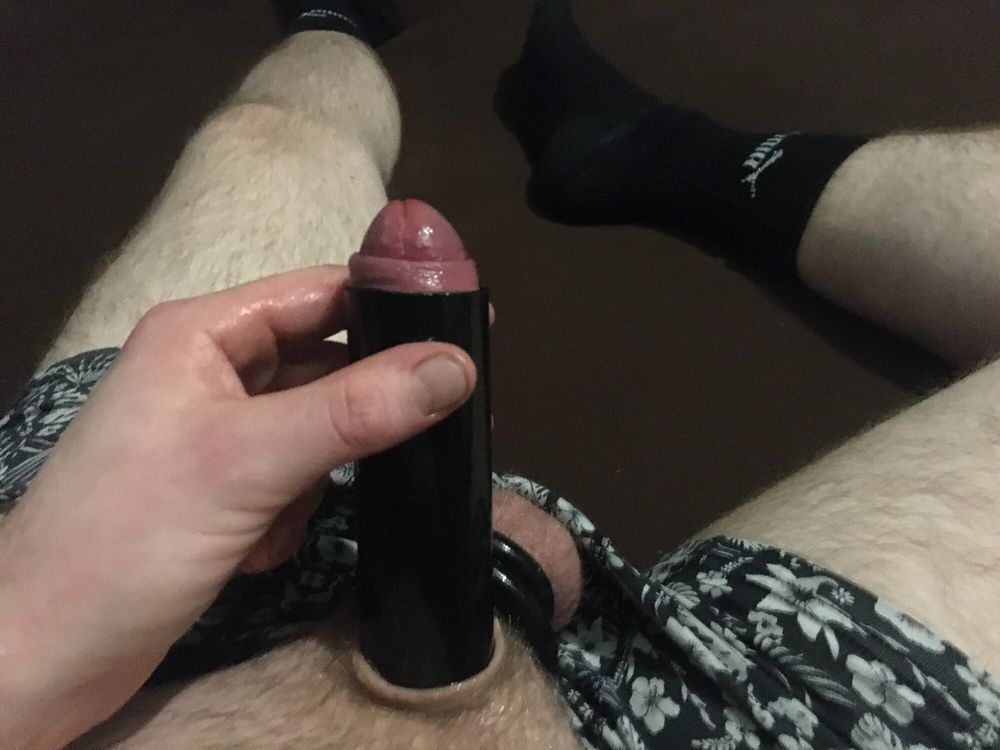 Balls With Rings And Cock With Cocksleeves And Bound #26