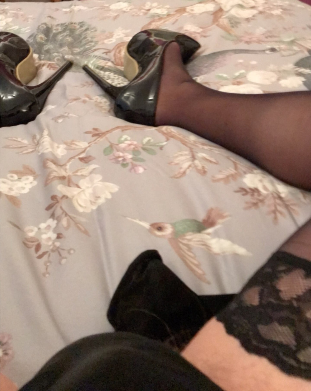 babe in lace top stockings #15