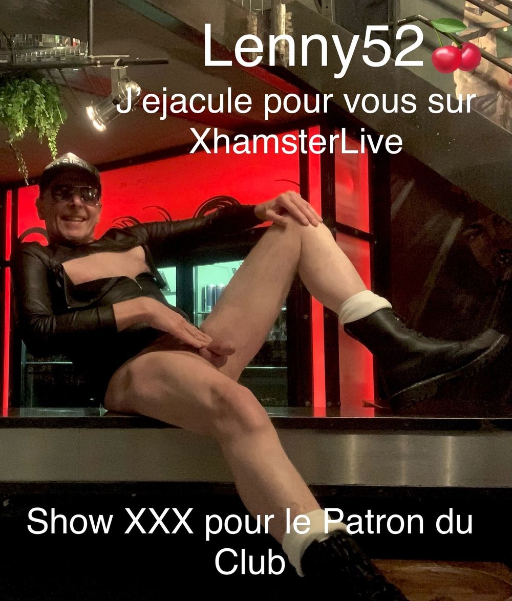 Show cul pour Lenny52 le patron du club de partouze #5