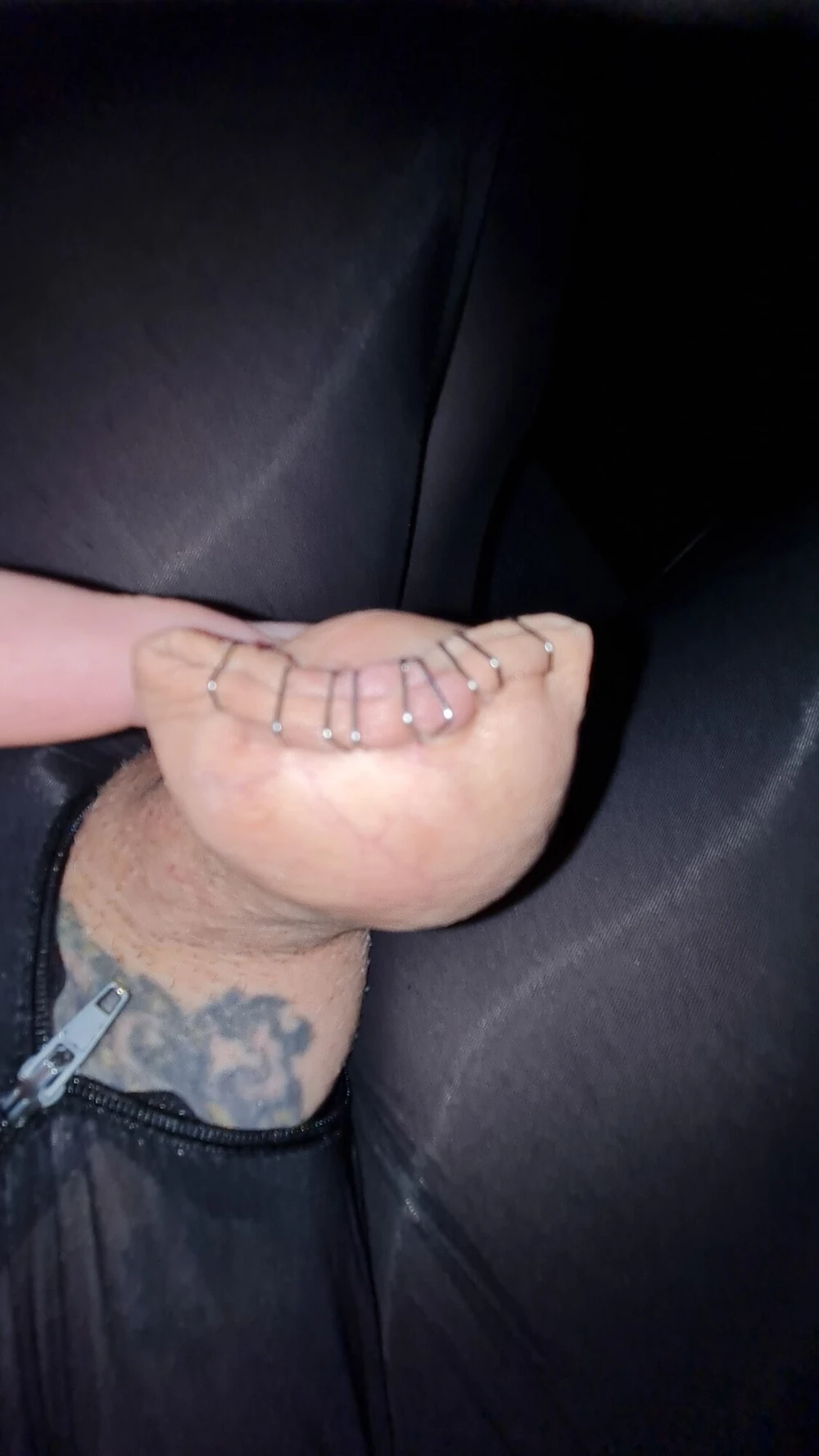 Stapled cock #6